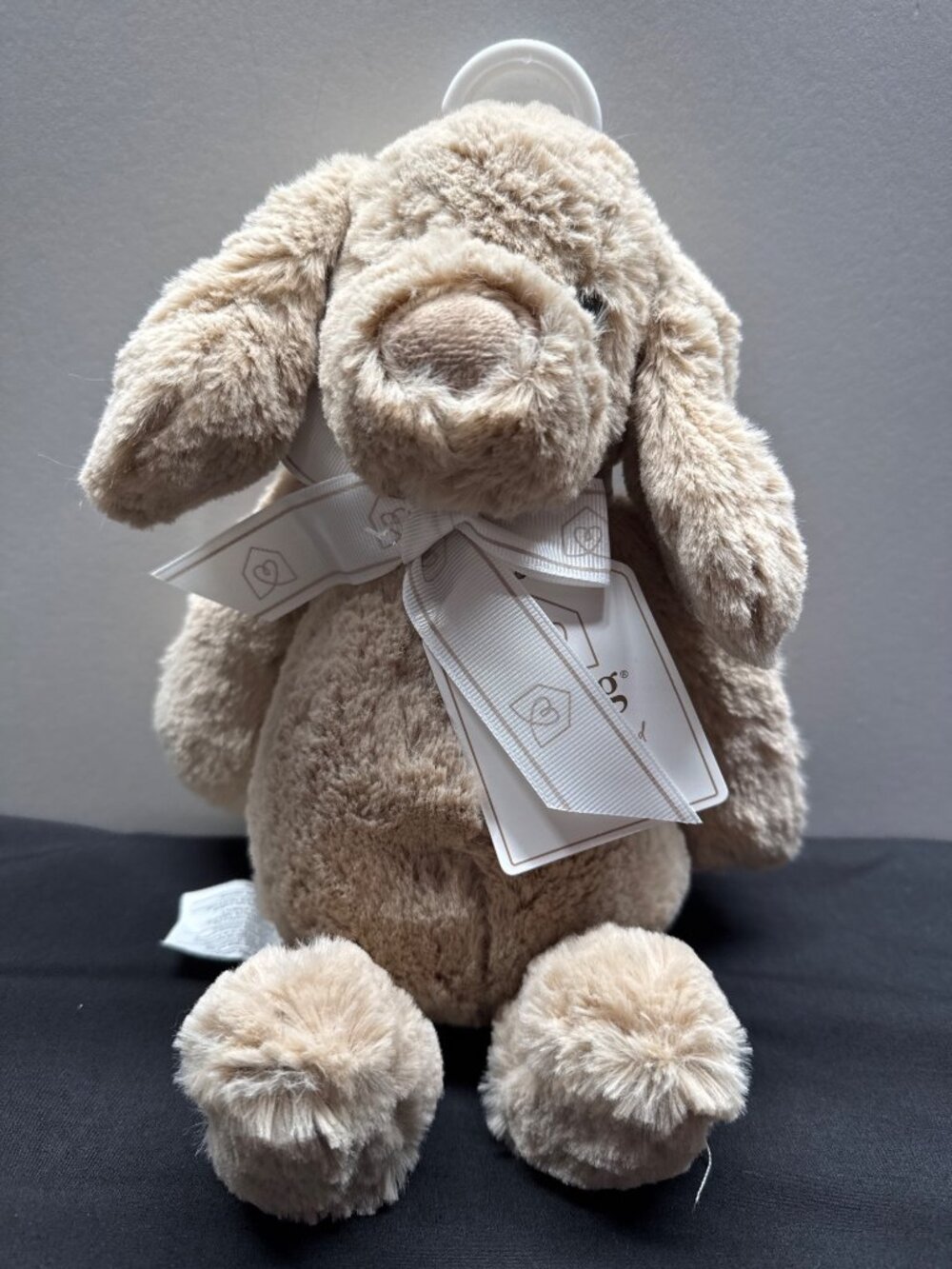 Snug "My Best Friend" Plush Bunny Toy - Beige Soft & Cuddly For Toddlers & Kids